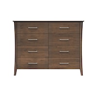 56'' Eight Drawer Dresser