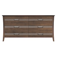 68'' Six Drawer Dresser