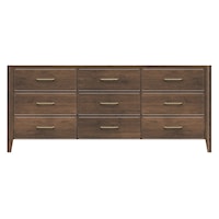 79'' Nine Drawer Dresser