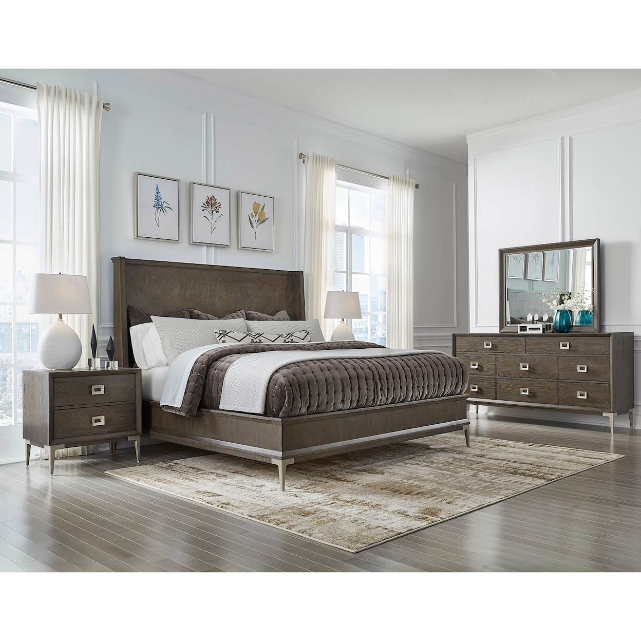 Drew & Jonathan Home Boulevard Boulevard Dresser with Mirror