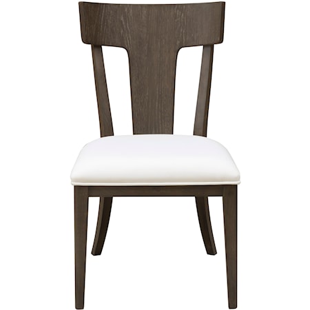 Boulevard Wood Back Side Chair 2pc
