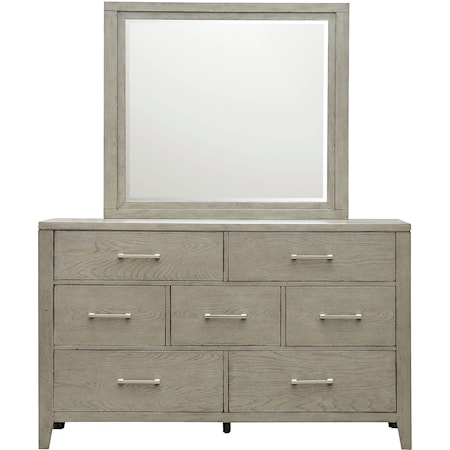 Dresser and Mirror