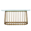 Drew & Jonathan Home Catalina Catalina Round Slatted Console Table