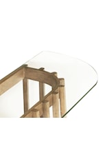 Drew & Jonathan Home Catalina Catalina Round Glass Top End Table
