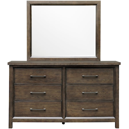 Dresser and Mirror