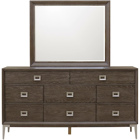 Boulevard Dresser with Mirror