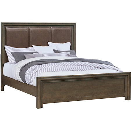 Denman King Upholstered Panel Bed