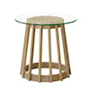 Drew & Jonathan Home Catalina Catalina Round Glass Top End Table