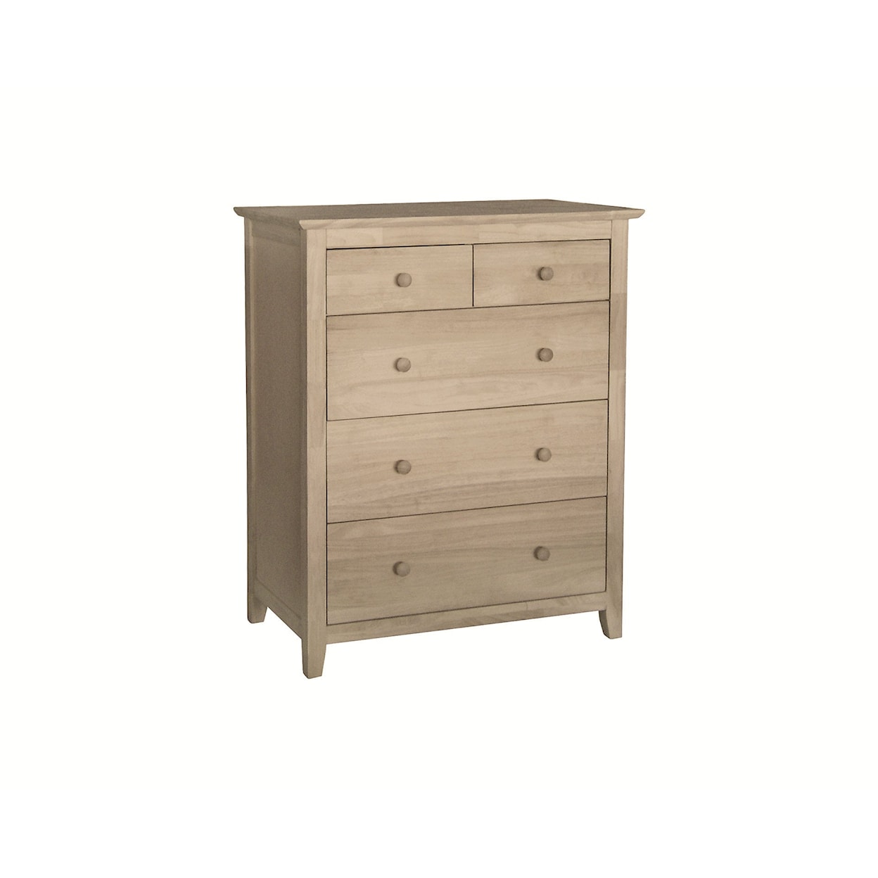 John Thomas SELECT Bedroom Lancaster 5-Drawer Carriage Chest