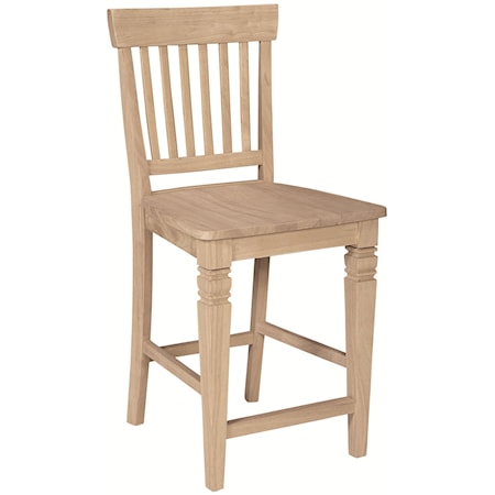 Traditional 24" Seattle Counter Stool