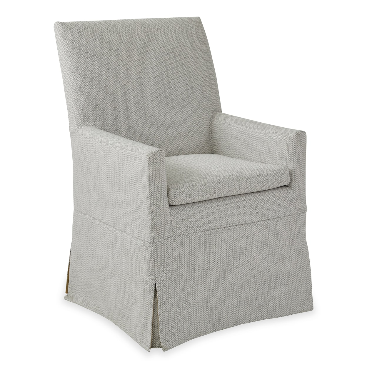 John Thomas Americana Arm Slip Cover Chair