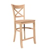 John Thomas SELECT Dining Room 24'' Charlotte Counter Stool