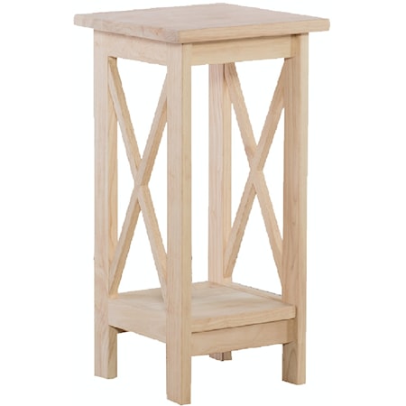 24'' X Side Plant Stand