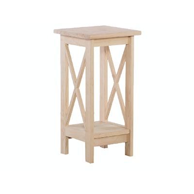 John Thomas SELECT Occasional & Accents 24'' X Side Plant Stand