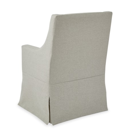 Slope Arm Slip Cover Chair