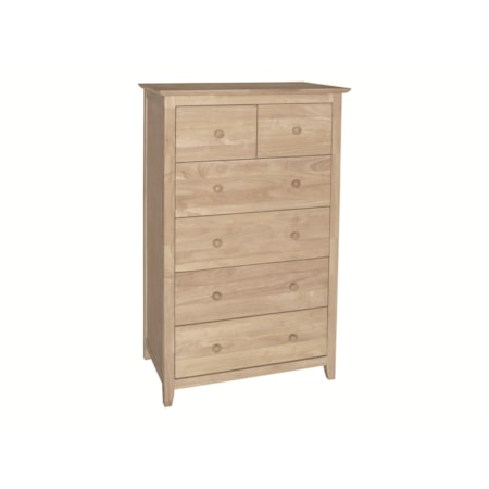 Lancaster 6-Drawer Carriage Chest