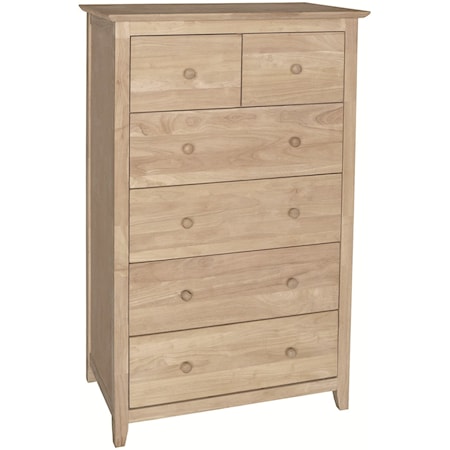 Lancaster 6-Drawer Carriage Chest