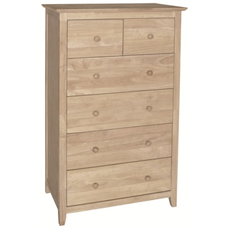 Lancaster 6-Drawer Carriage Chest
