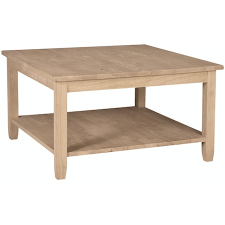 Traditional Solano Square Coffee Table