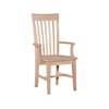 John Thomas SELECT Dining Room Tall Mission Arm Chair