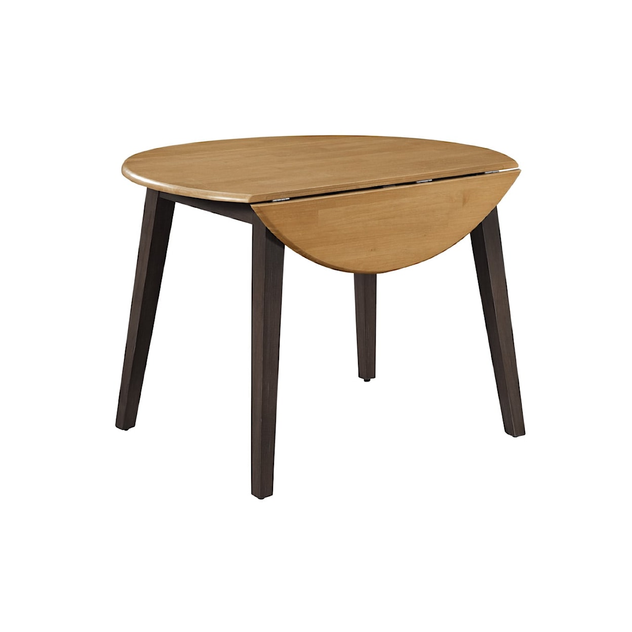 John Thomas Dining Essentials 42" RoundTable in Hickory & Coal
