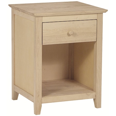 Lancaster 1-Drawer Nightstand