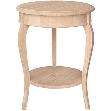 Transitional 18" Cambria Accent Table