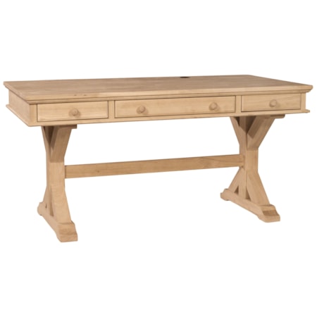 Executive Desk Top with Canyon Base