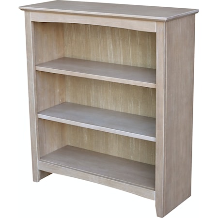 32'' Shaker Bookcase Taupe Gray