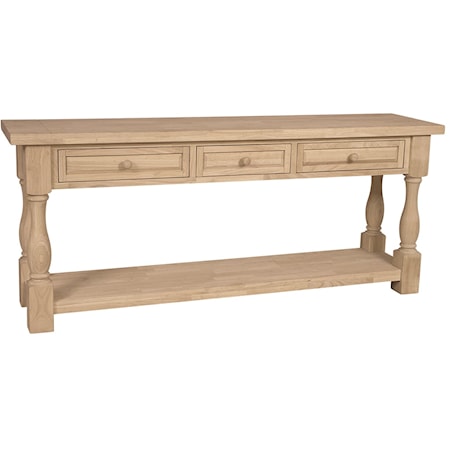 Tuscan Sofa Table