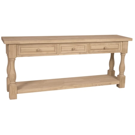 Tuscan Sofa Table