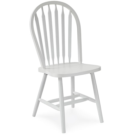 Windsor Arrowback Chair in Pure White
