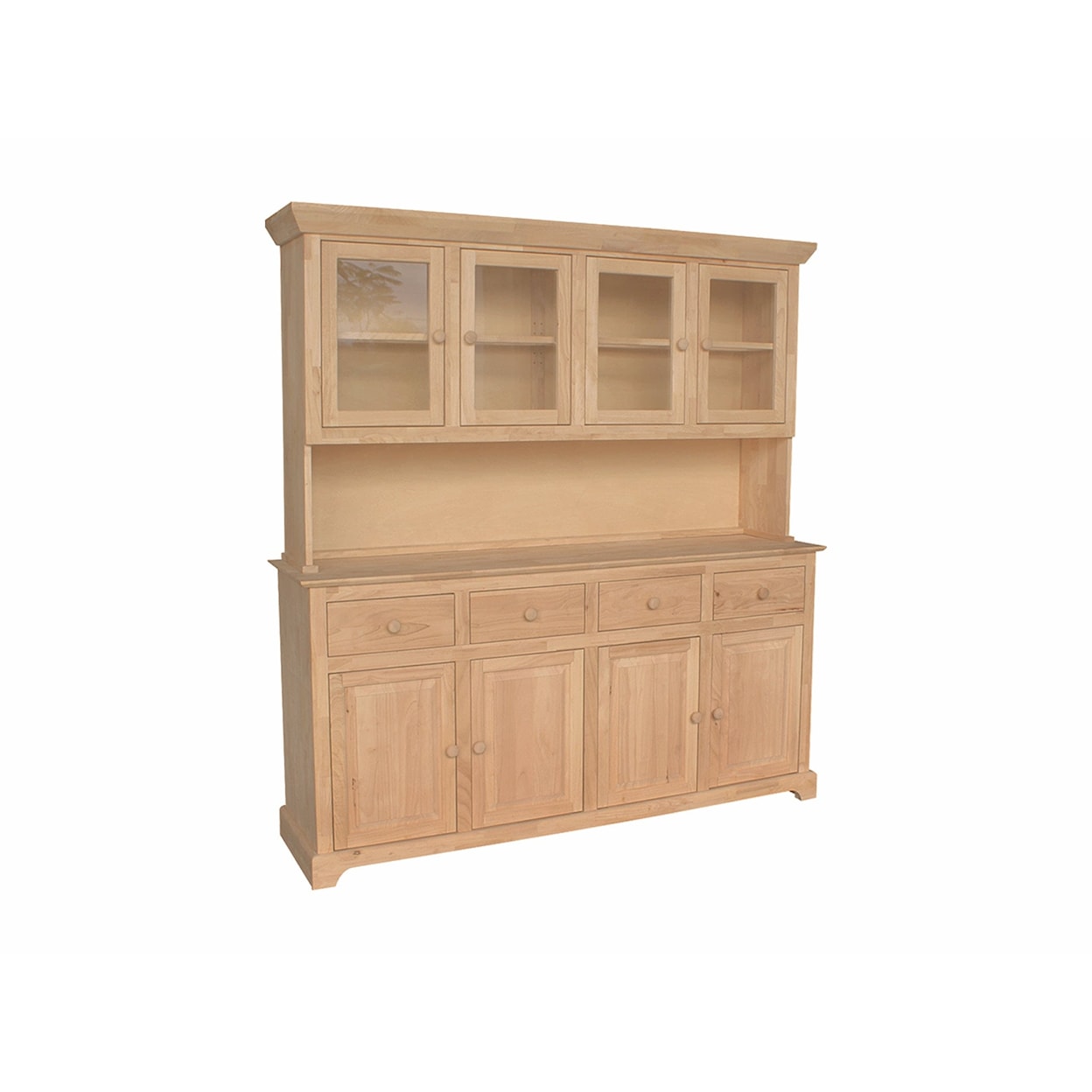 John Thomas SELECT Dining Room 4 Door Hutch (shown w/B-4)