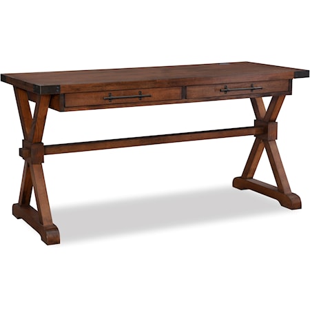 Farmhouse Desk in Bourbon