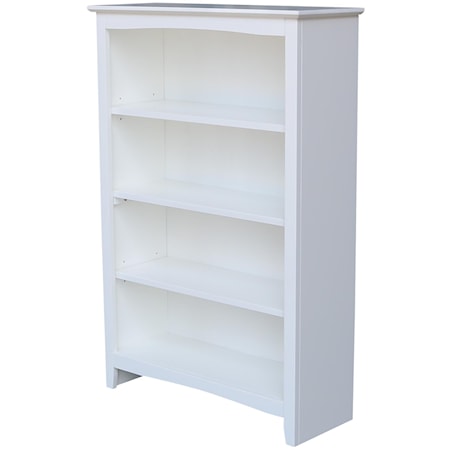 Transitional 32" Shaker Bookcase