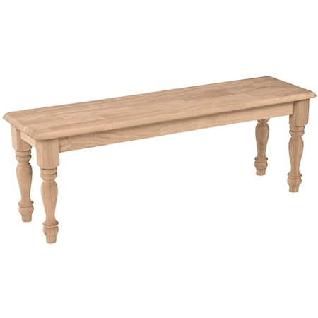 60'' Farmhouse Bench