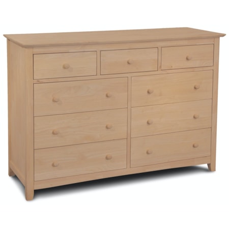 Lancaster 9-Drawer Dresser