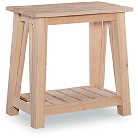 Transitional Surrey Narrow End Table