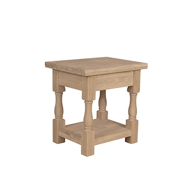 John Thomas SELECT Occasional & Accents Tuscan End Table