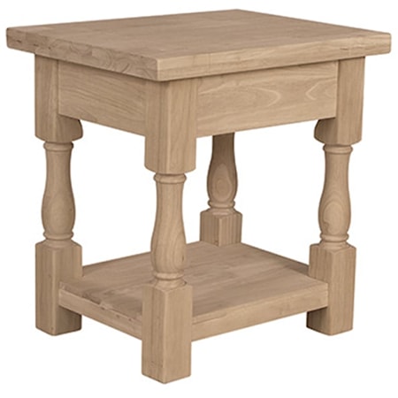 Tuscan End Table