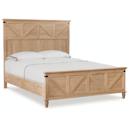 Panel Queen Bed