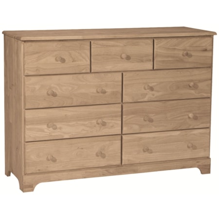 Jamestown 9-Drawer Dresser