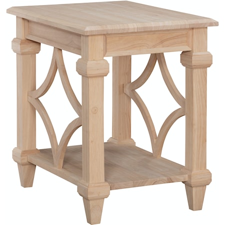 Transitional Josephine End Table