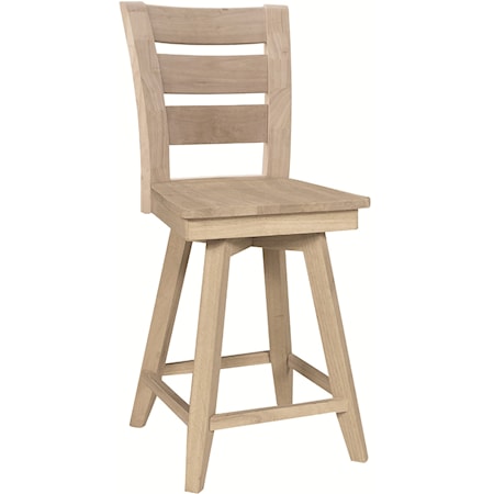 24" Tuscany Counter Swivel Stool