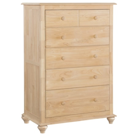Cottage 5-Drawer Chest