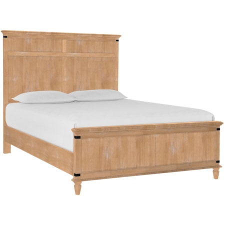 Queen Panel Bed