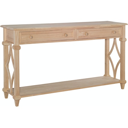 Transitional Josephine Console Table