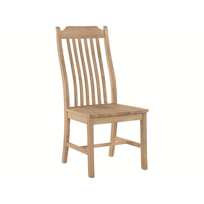 John Thomas SELECT Dining Room Steambent Mission Chair
