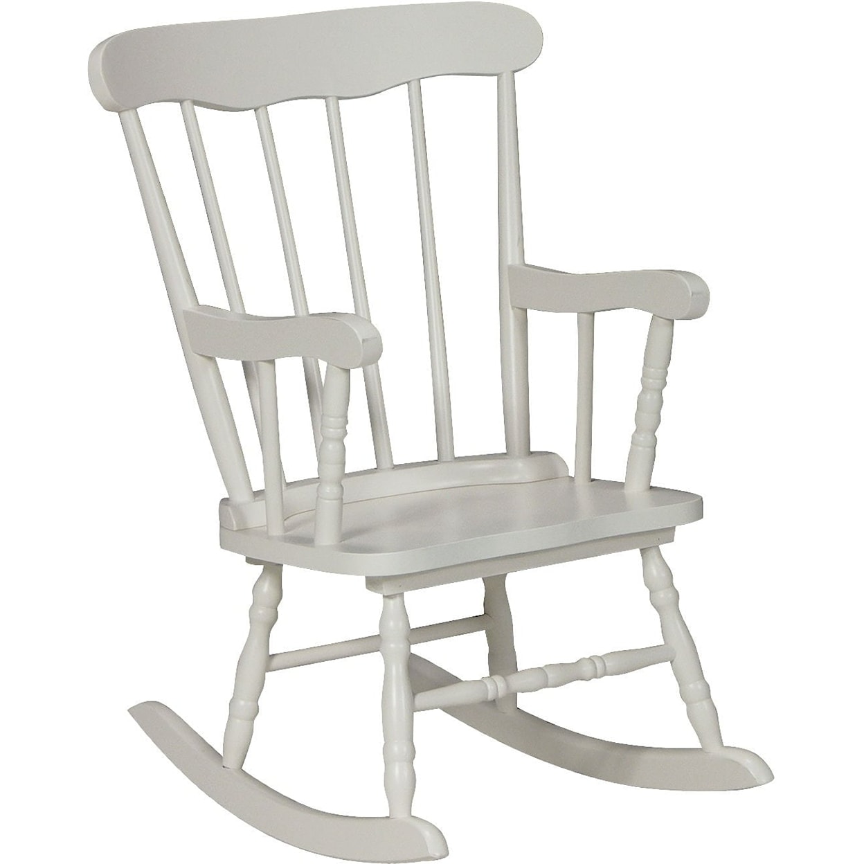 John Thomas Home Accents Juvenile Rocker in White