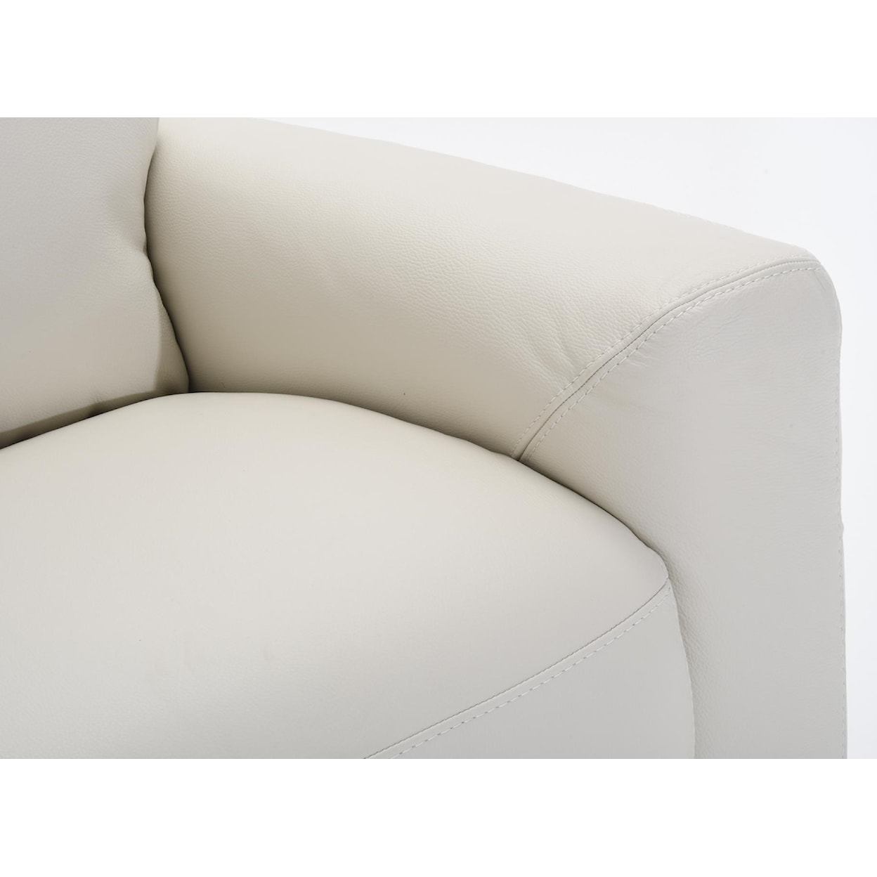 Natuzzi Editions Benevolo Leather Power Sofa